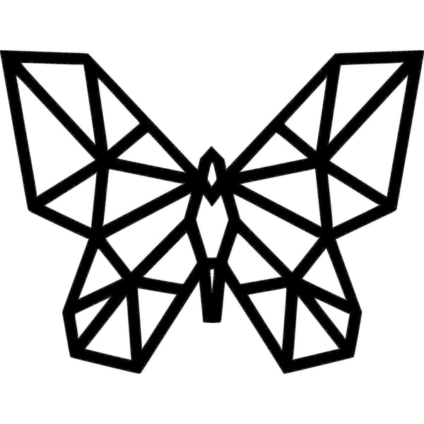 Disegno da parete in legno Farfalla - Decorazioni Casa