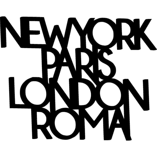 Scritta in legno da appendere Next Destination - Decorazioni Casa