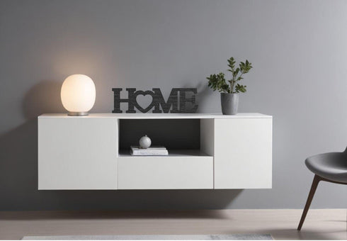 Scritta in legno Home con cuore - Decorazioni Casa